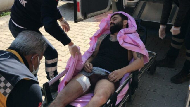 Eski eşinin evinde kıskançlık kavgası