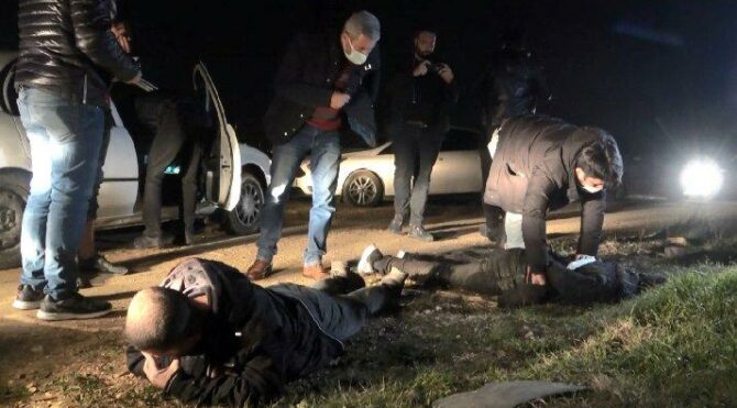 15 kilometrelik film gibi kovalamaca…