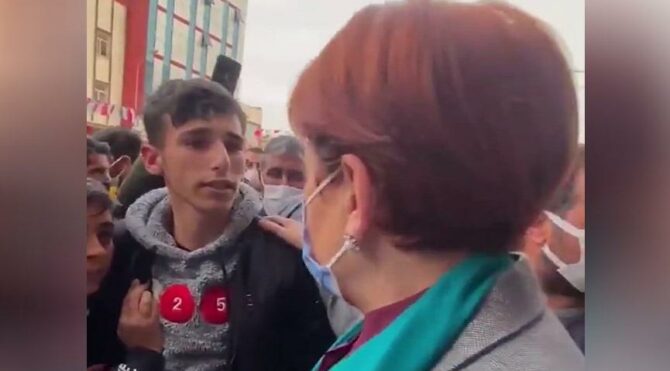 17 yaşındaki gençten Meral Akşener’e: Hiçbir genç hayal kuramıyor