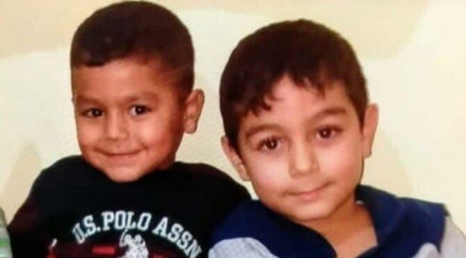 Kaybolan iki kardeş asansör boşluğu için kazılan çukurda ölü bulundu