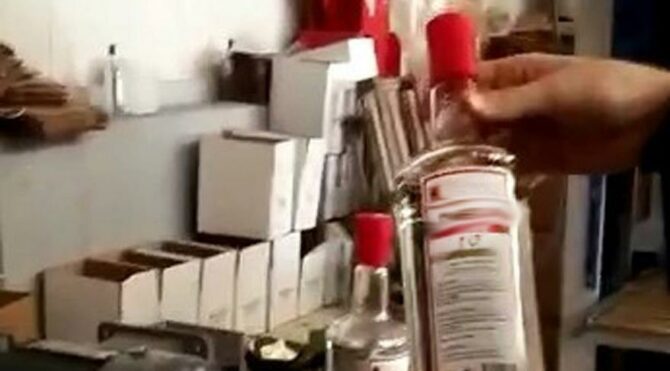 Kocaeli’nde 15 ton kaçak etil alkol ele geçirildi