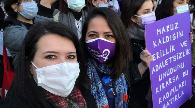 ‘Pandemiyi bahane edip, polisi kadınların üstüne saldırtmayın’