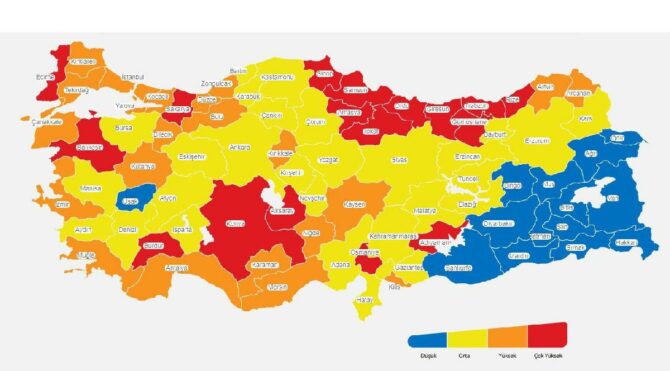 Risk haritasında parlayan Uşak’ın sırrı ne?