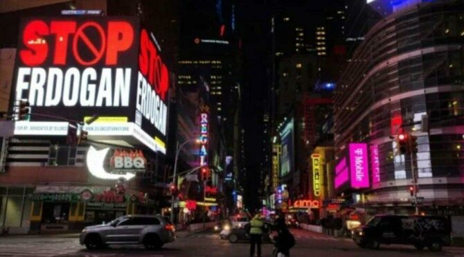 Son dakika… ABD’de yayınlanan ‘Stop Erdoğan’ reklamına soruşturma