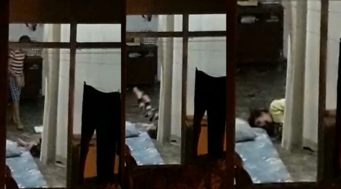 Ailesinin şiddet uyguladığı 1’i engelli 3 çocuğu polis kurtardı