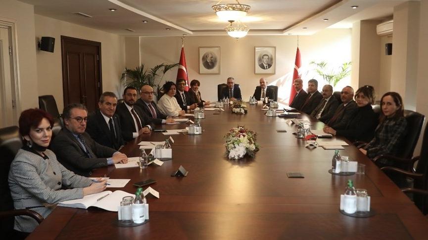 Bakan Soylu’dan Cumhurbaşkanlığı Hukuk Politikaları Kurulu’nu ziyaret