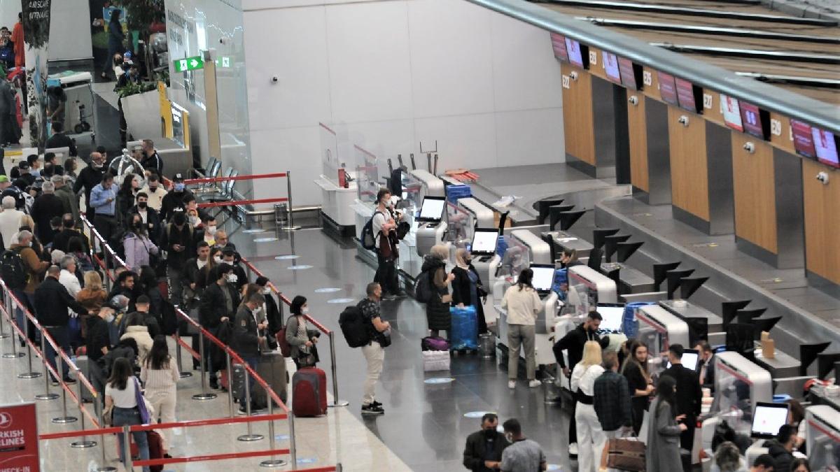 İstanbul Havalimanı’nda bayram tatili yoğunluğu