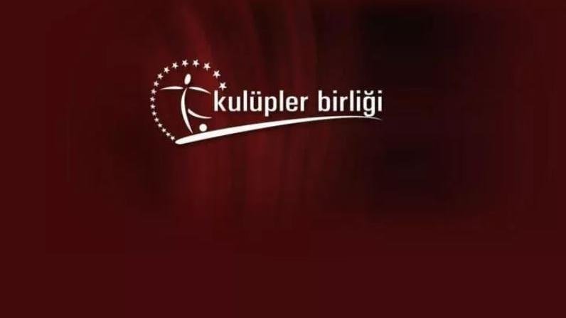 Kulüpler Birliği’nden Spor Kulüpleri Kanunu Teklifi’ne tepki