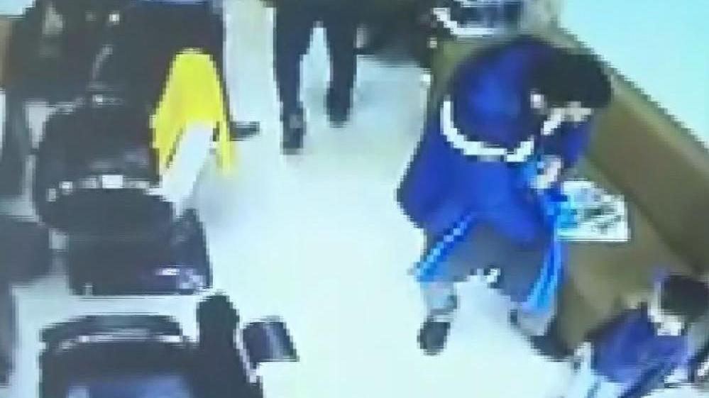 Şehit olan infaz memurunun son görüntüleri ortaya çıktı