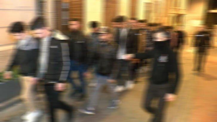 Otelde 66 kaçak göçmen yakalandı