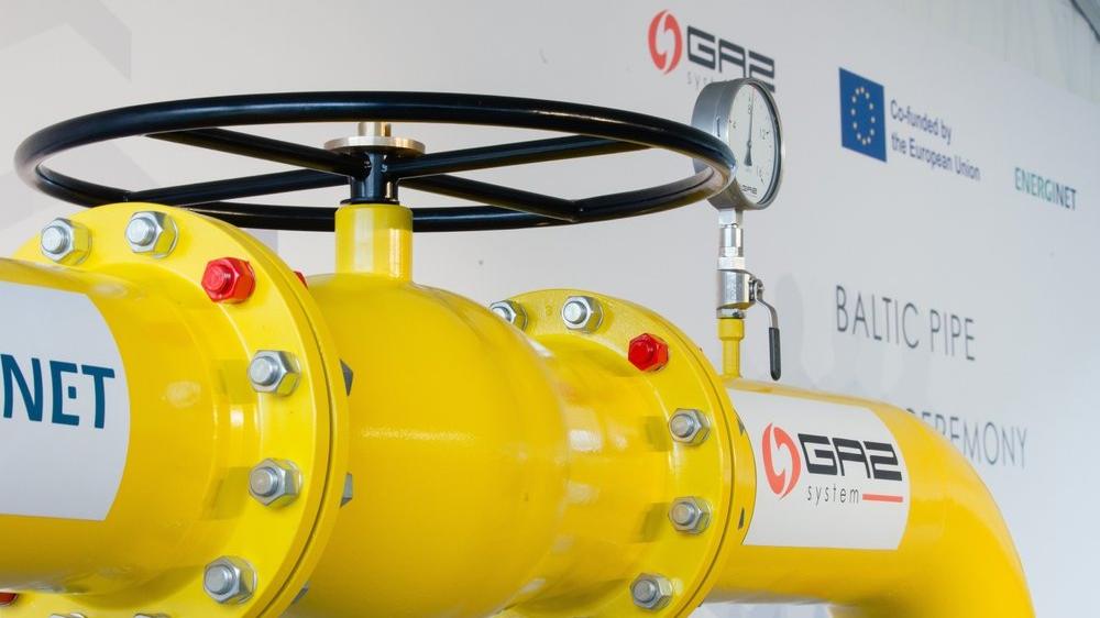 Norveç’ten Polonya’ya doğalgaz akışı başladı