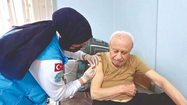 Zatürree aşısı hastaların ayağına gidiyor