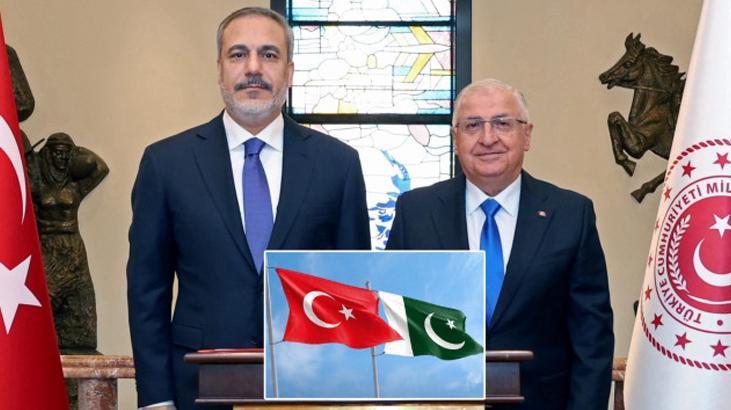 Dışişleri Bakanı Hakan Fidan ve Bakan Güler’i Pakistan Başbakanı Şerif kabul edildi