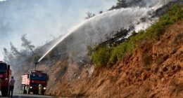 Balıkesir’deki orman yangını kontrol altına alındı