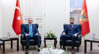 Dışişleri Bakanı Fidan, Karadağ Cumhurbaşkanı Milatovic tarafından kabul edildi