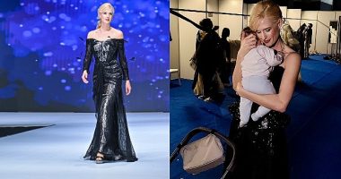 Wilma Elles Defilede Göz Kamaştırdı, Kuliste Oğlunu Uyuttu