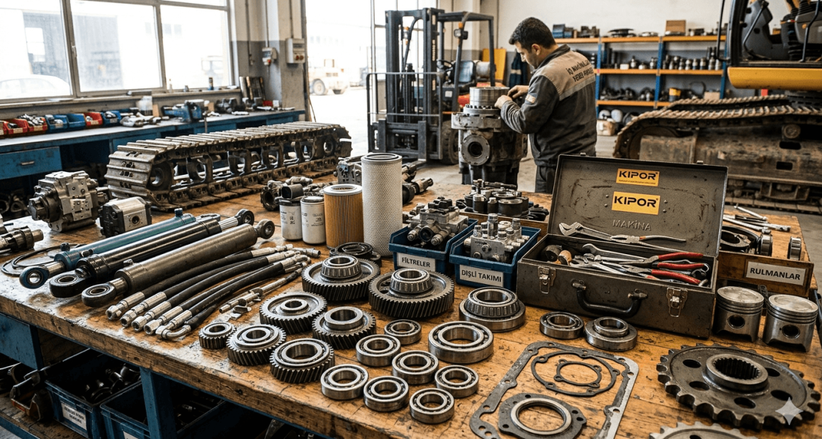 Volvo İş Makinası Yedek Parça ve Caterpillar Yedek Parça ile Geleceğe Yatırım