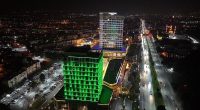Manisa Büyükşehir Belediyesinden Tıp Bayramı’na Özel Işıklandırma