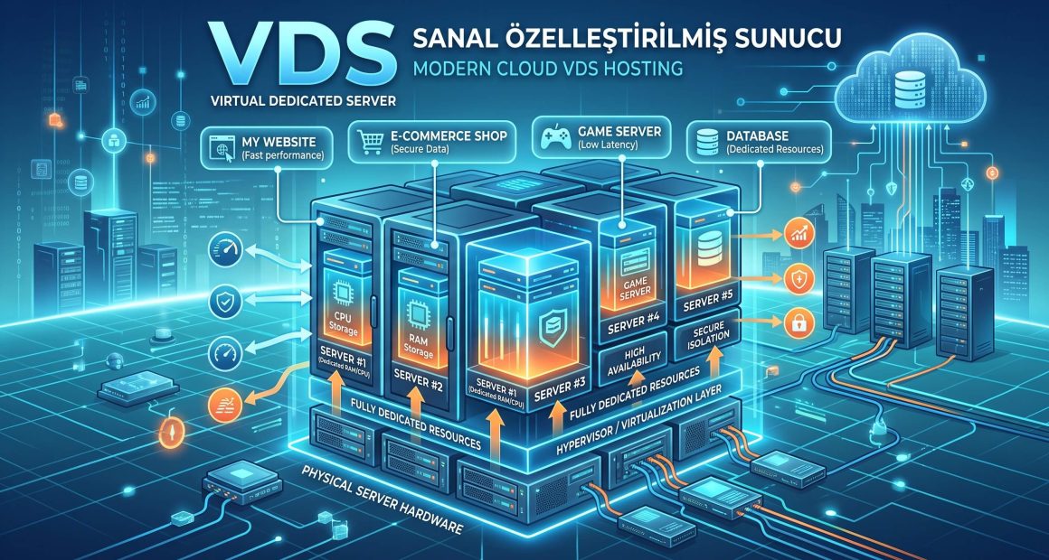 Yüksek Performanslı Altyapıda En Uygun VDS ve VDS Server Seçenekleri