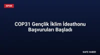 COP31 Gençlik İklim İdeathonu Başvuruları Başladı