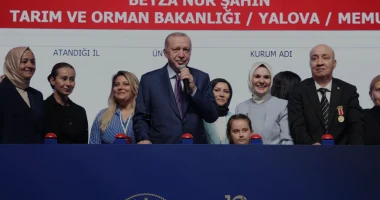 Erdoğan ve Göktaş Şehit Yakınları ile Gazilerin Atama Kurasına Katıldı