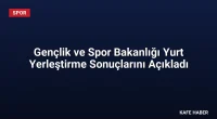 Gençlik ve Spor Bakanlığı Yurt Yerleştirme Sonuçlarını Açıkladı